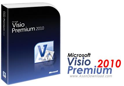 طراحی چارت های گرافیکی با نرم افزار Microsoft Visio 2010 Premium  RTM